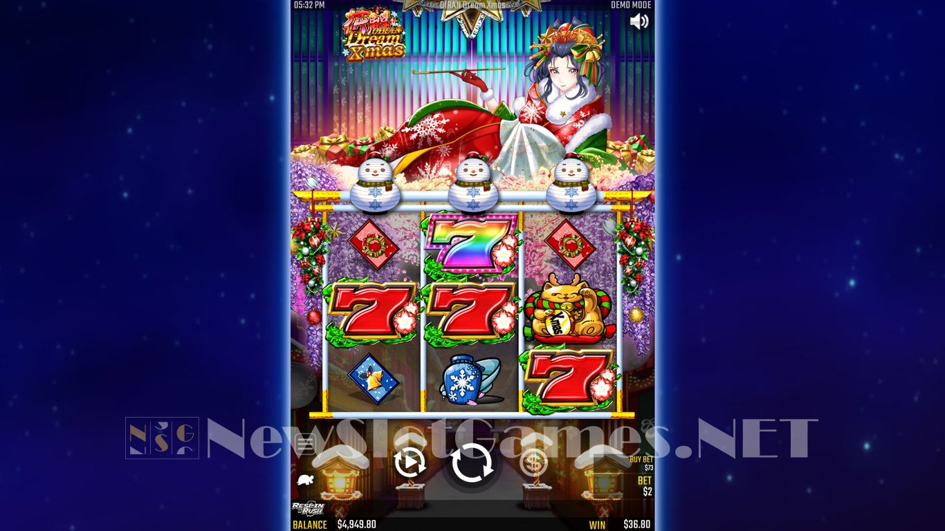 Oiran Dream Xmas Slot Slot Image in Demo - pic. 14