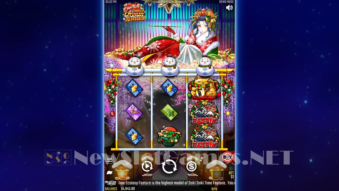 Oiran Dream Xmas Slot Slot Image in Demo - pic. 15
