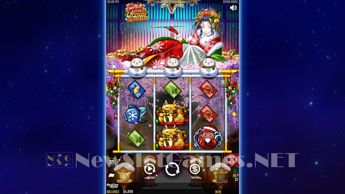 Oiran Dream Xmas Slot Slot Image in Demo - pic. 2