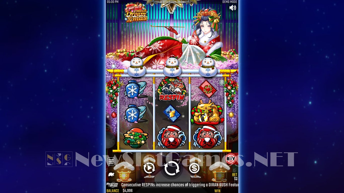 Oiran Dream Xmas Slot Slot Image in Demo - pic. 3