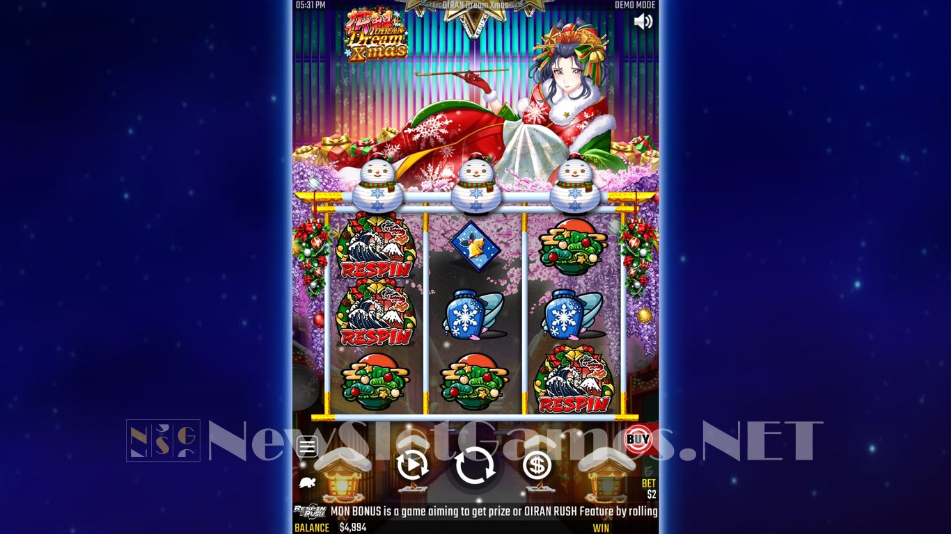 Oiran Dream Xmas Slot Slot Image in Demo - pic. 5