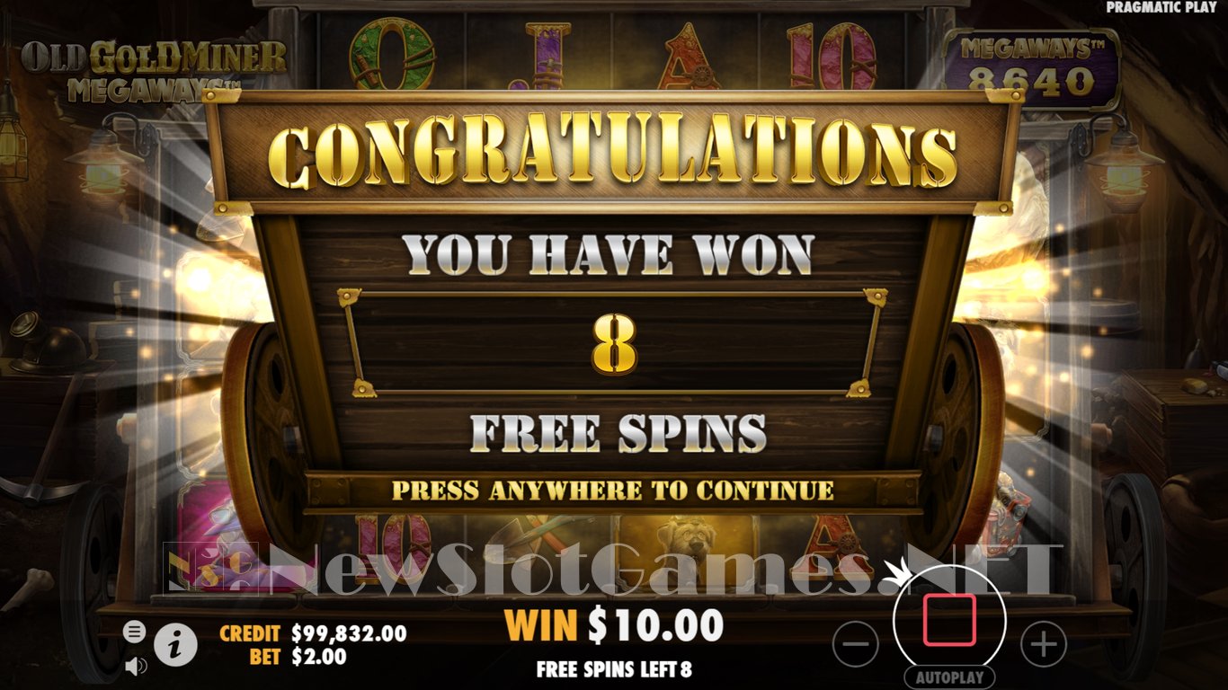 Old Gold Miner Megaways Slot Slot Image in Demo - pic. 10