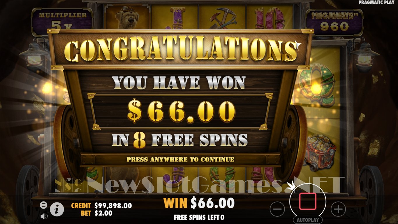 Old Gold Miner Megaways Slot Slot Image in Demo - pic. 15