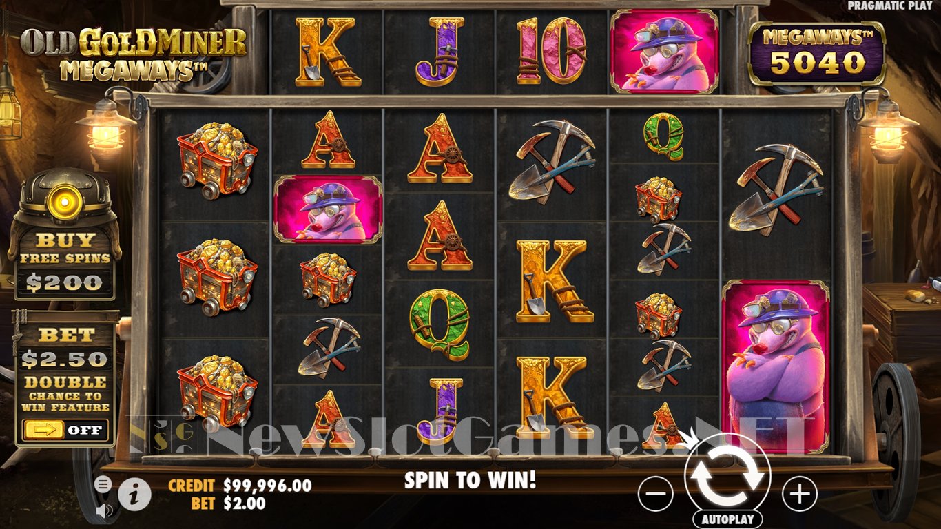 Old Gold Miner Megaways Slot Slot Image in Demo - pic. 3
