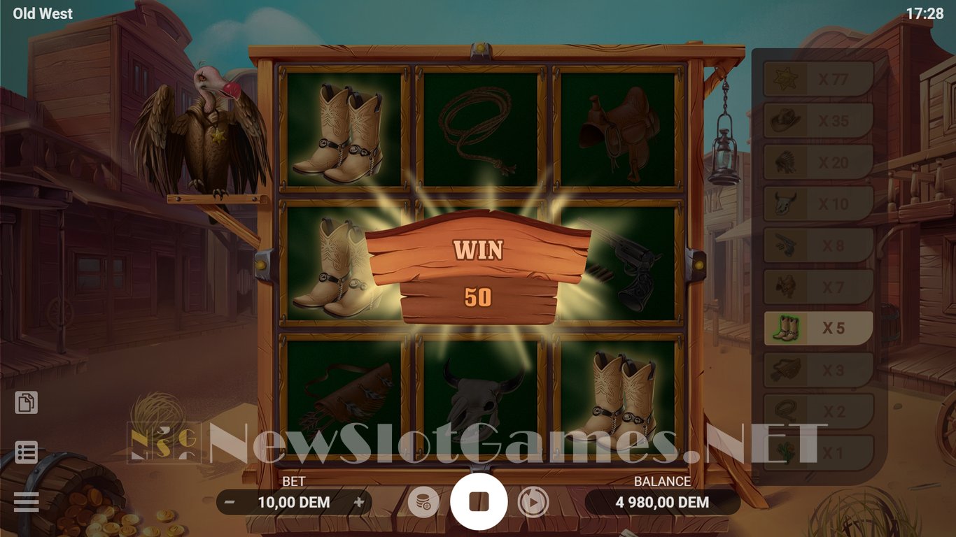 Old West Slot Slot Image in Demo - pic. 4