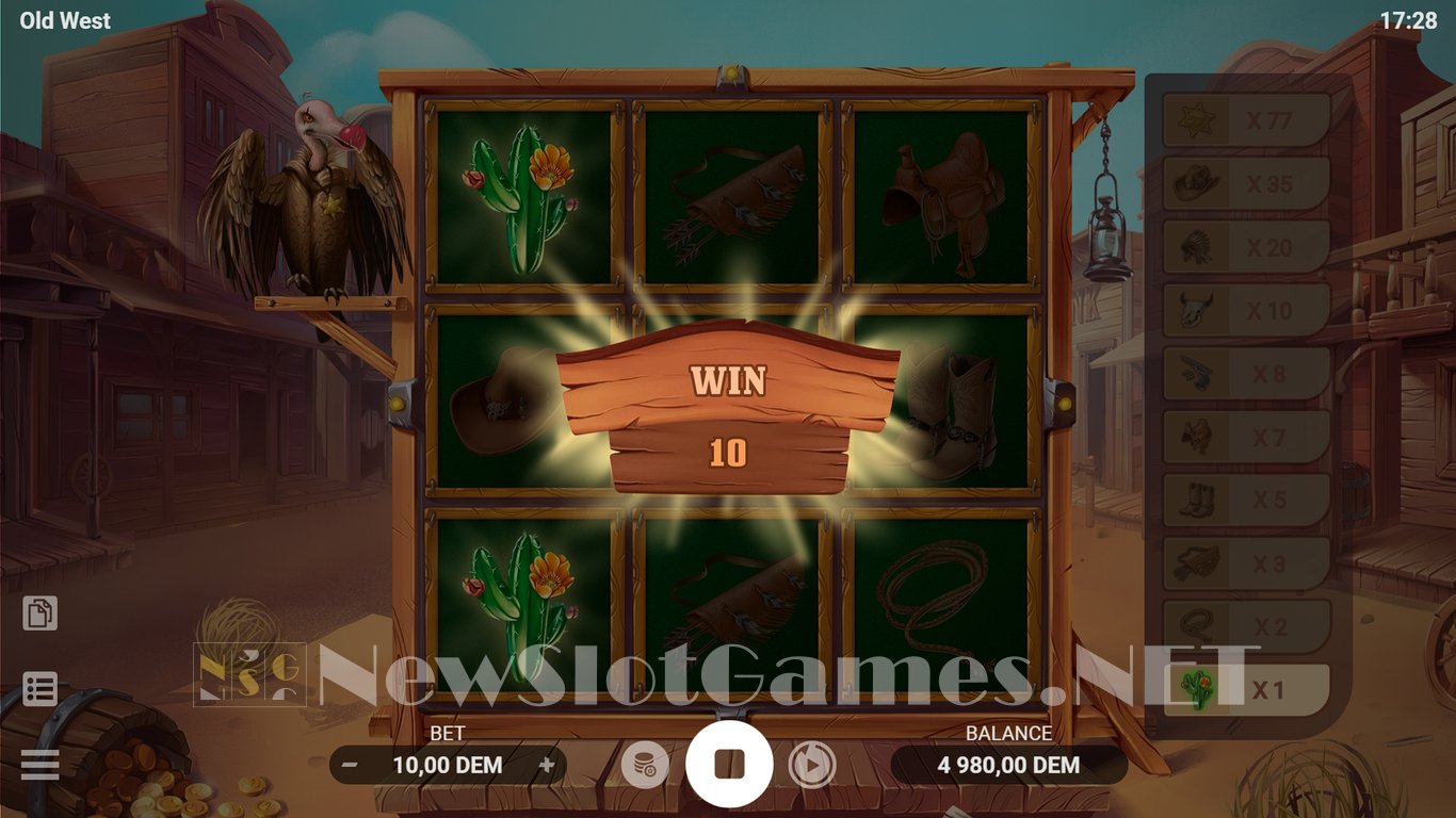 Old West Slot Slot Image in Demo - pic. 6