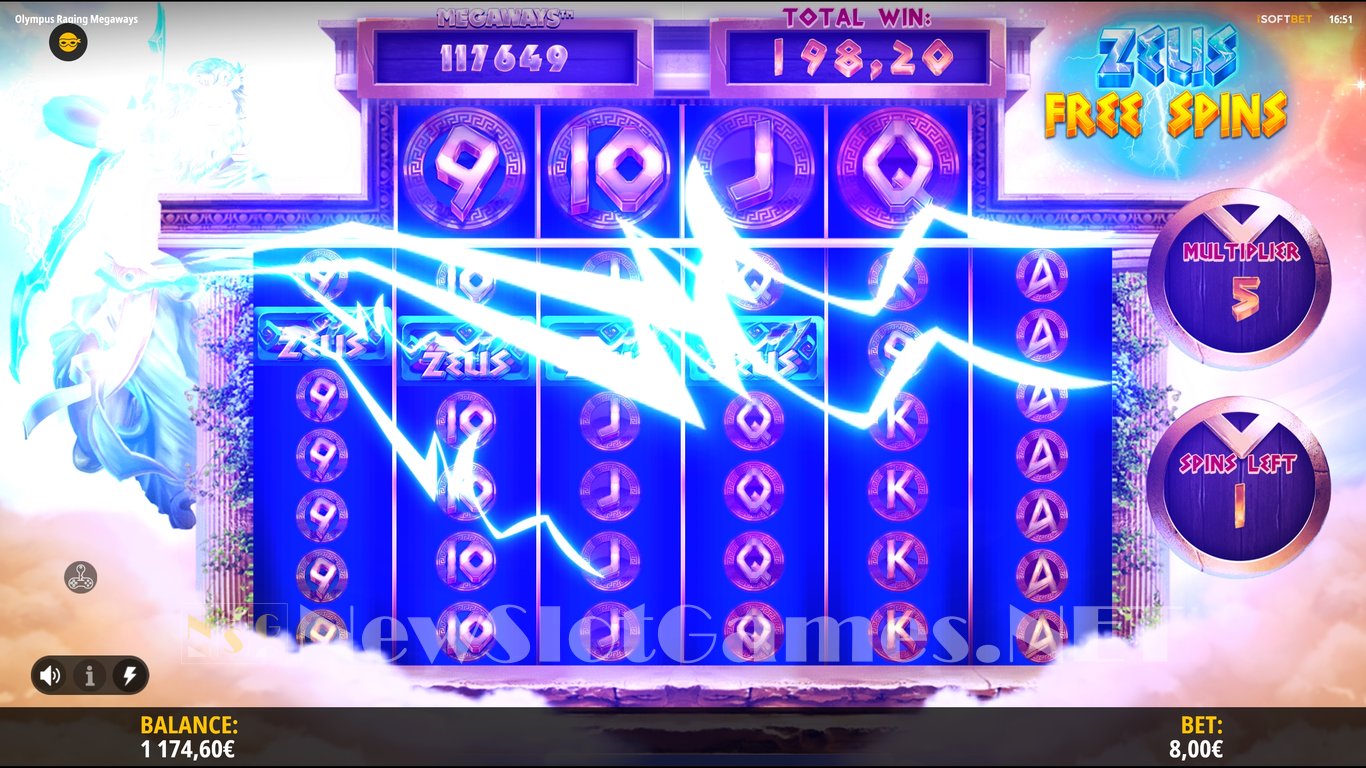 Olympus Raging Megaways Slot Slot Image in Demo - pic. 11