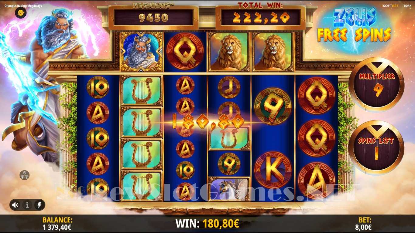 Olympus Raging Megaways Slot Slot Image in Demo - pic. 12