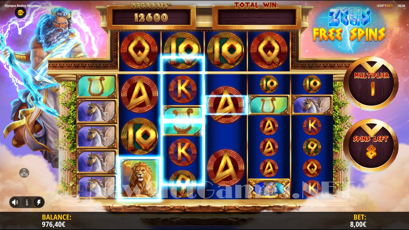 Olympus Raging Megaways Slot Slot Image in Demo - pic. 5