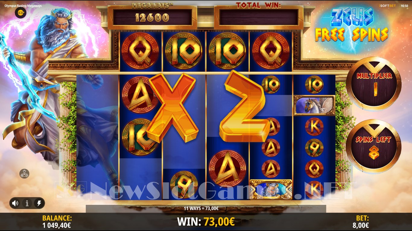 Olympus Raging Megaways Slot Slot Image in Demo - pic. 6