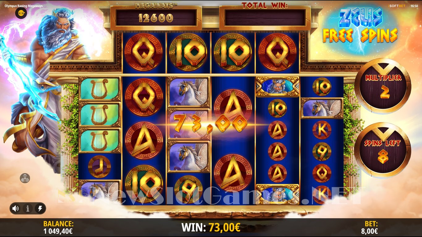 Olympus Raging Megaways Slot Slot Image in Demo - pic. 7