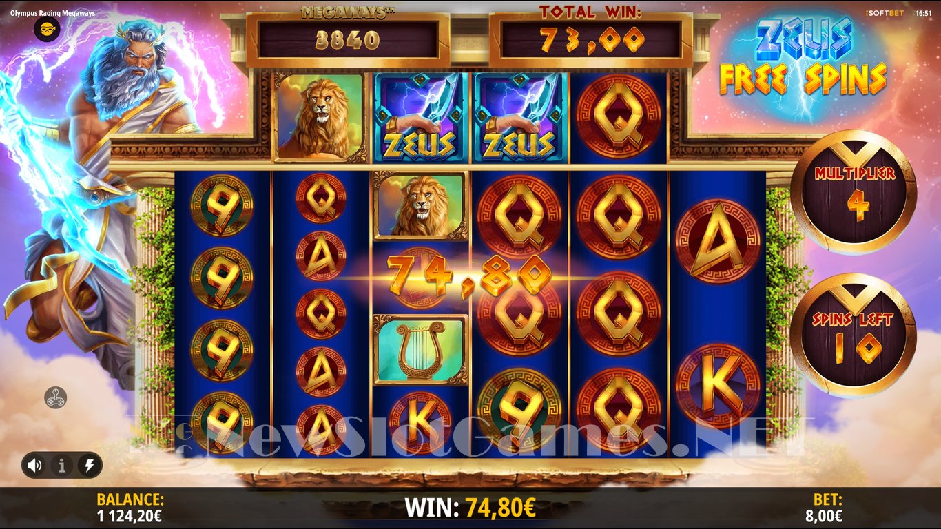 Olympus Raging Megaways Slot Slot Image in Demo - pic. 9