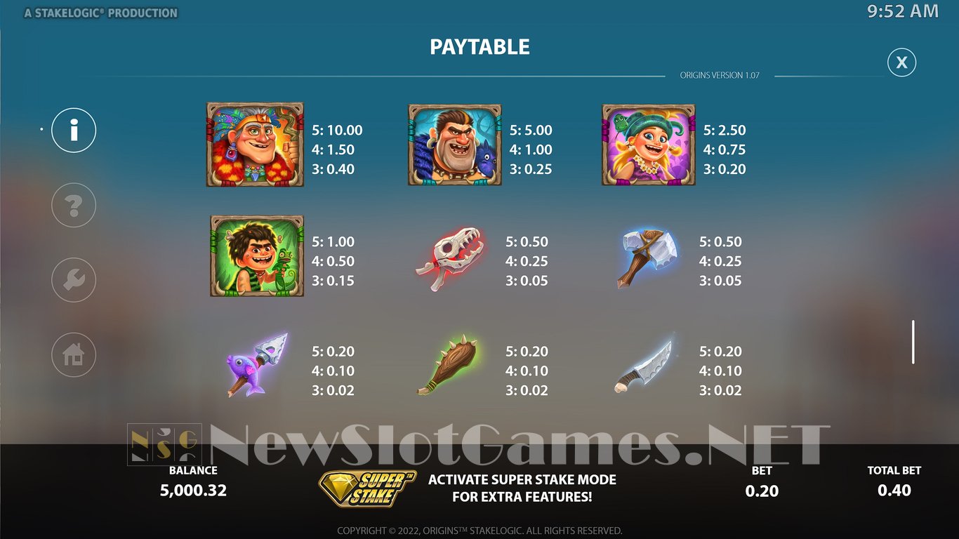 Origins Slot Slot Image in Demo - pic. 6