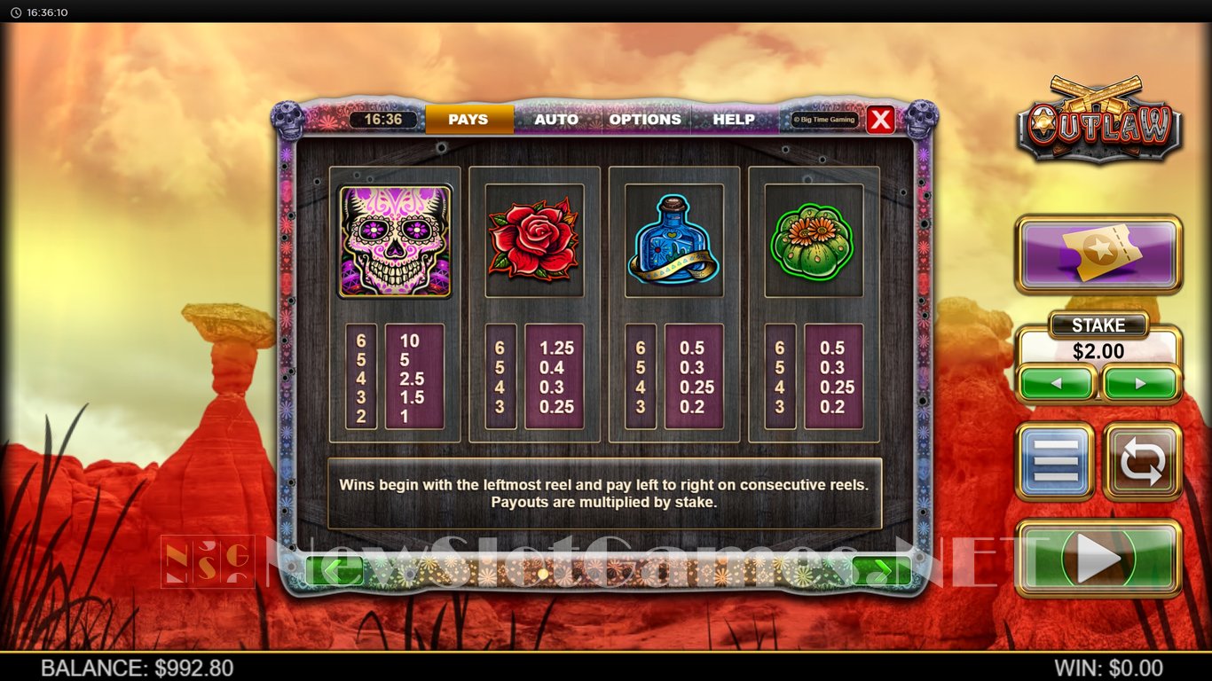 Outlaw Slot Slot Image in Demo - pic. 4