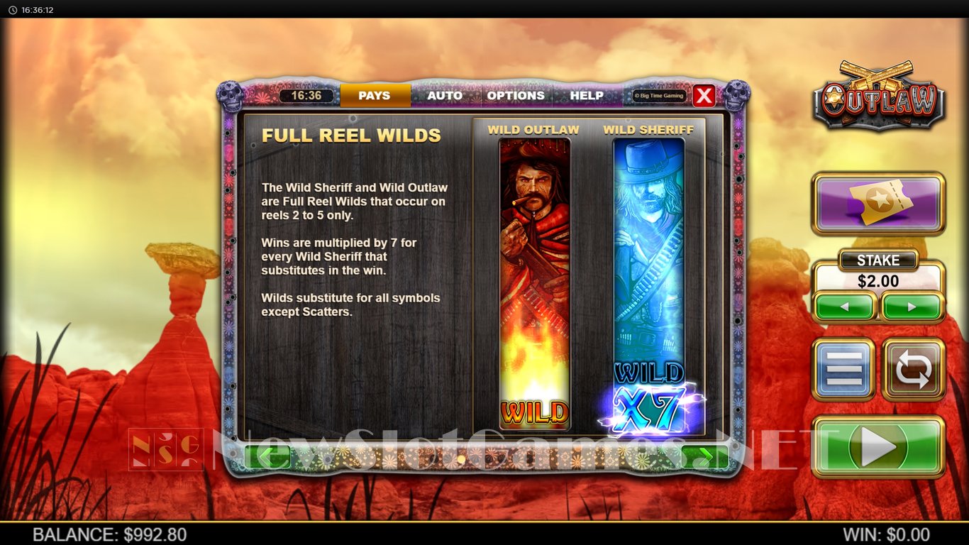 Outlaw Slot Slot Image in Demo - pic. 6