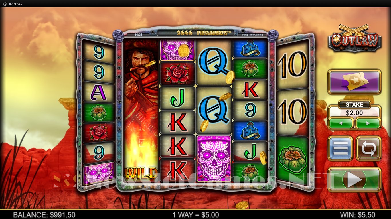Outlaw Slot Slot Image in Demo - pic. 9