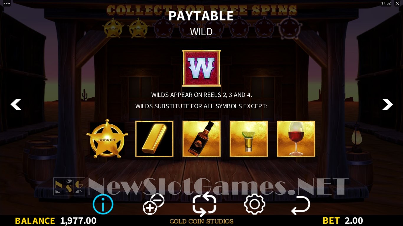 Outlaw Saloon Slot Slot Image in Demo - pic. 5