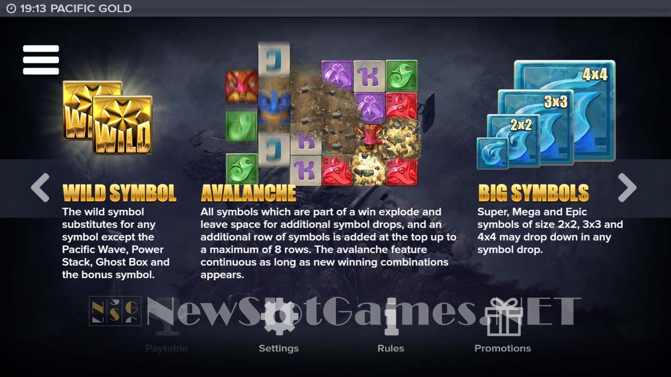 Pacific Gold Slot Slot Image in Demo - pic. 6