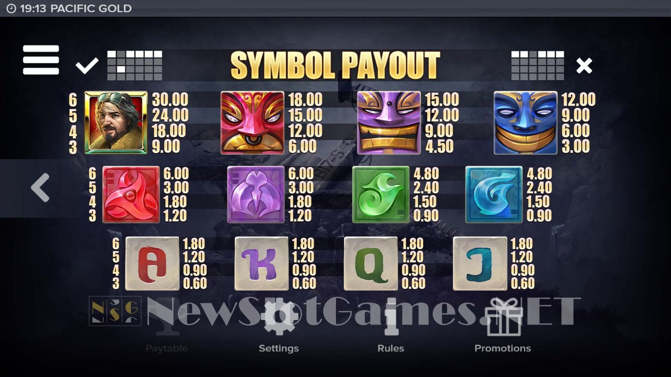 Pacific Gold Slot Slot Image in Demo - pic. 8