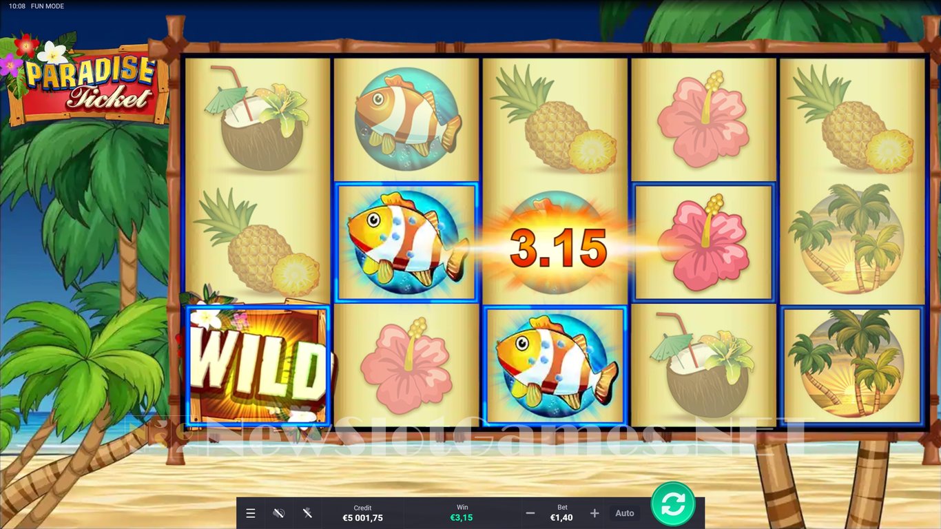 Paradise Ticket Slot Slot Image in Demo - pic. 2