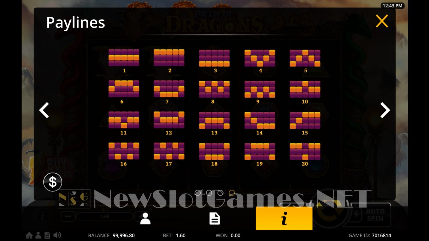 Path of Dragons Slot Slot Image in Demo - pic. 6