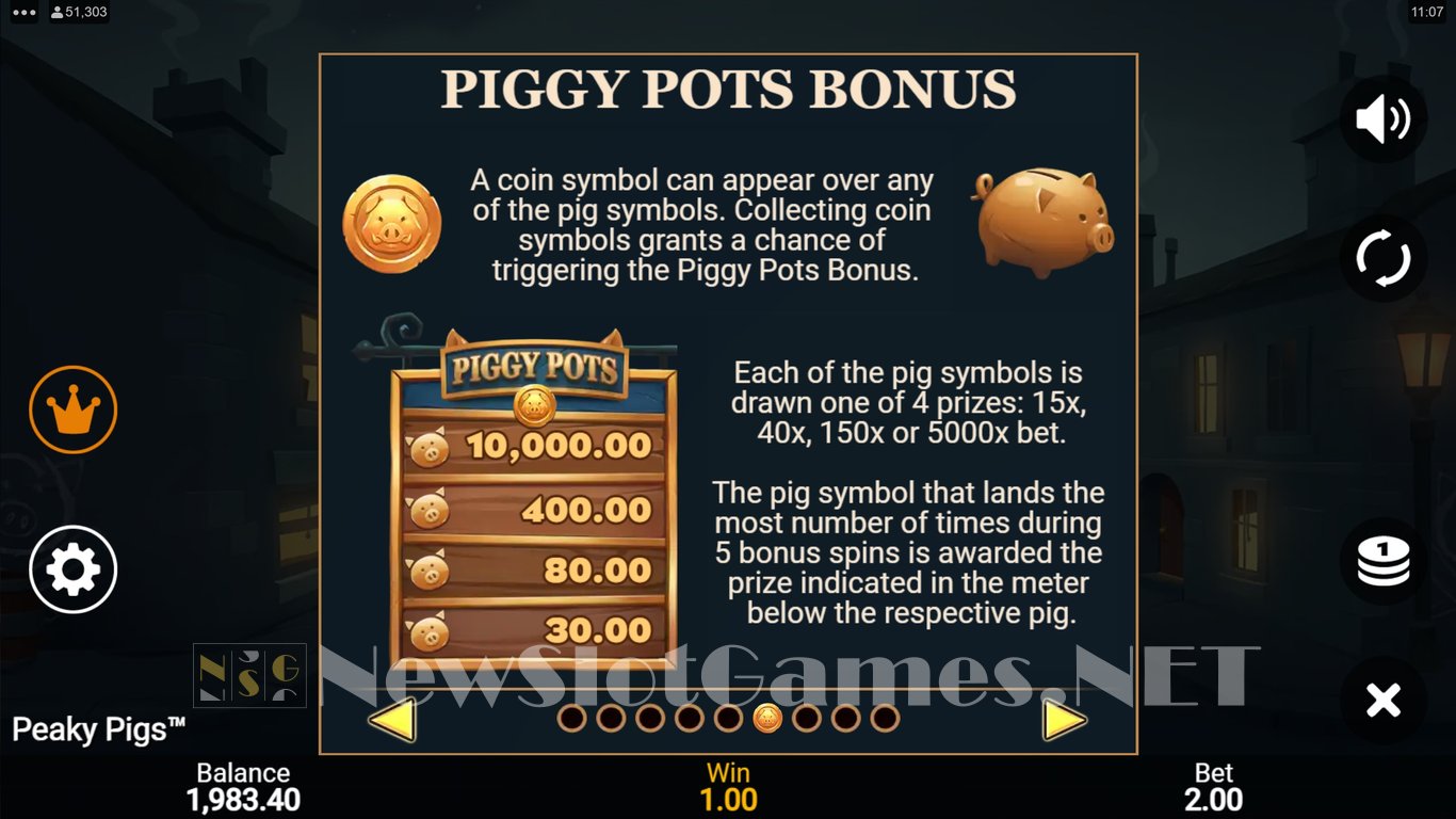 Peaky Pigs Slot Slot Image in Demo - pic. 8
