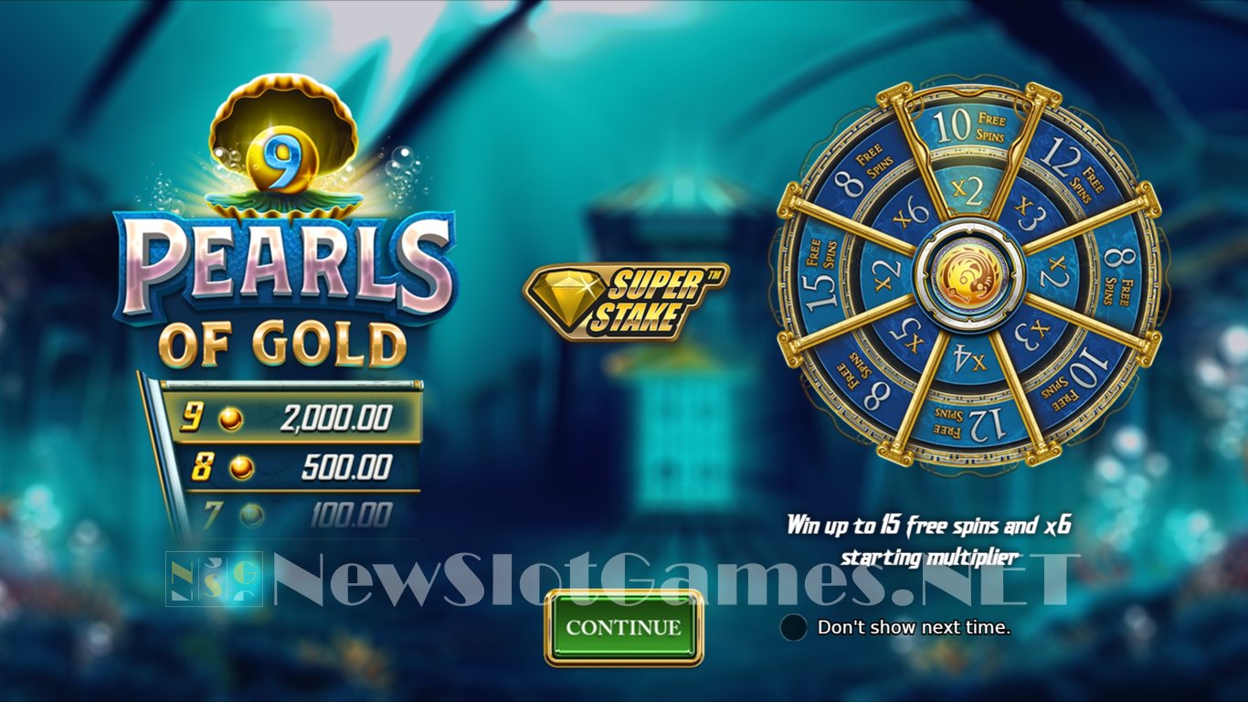 Pearls of Gold Slot Demo Image