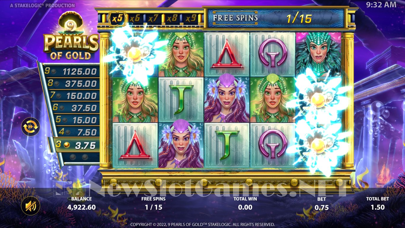 Pearls of Gold Slot Slot Image in Demo - pic. 11