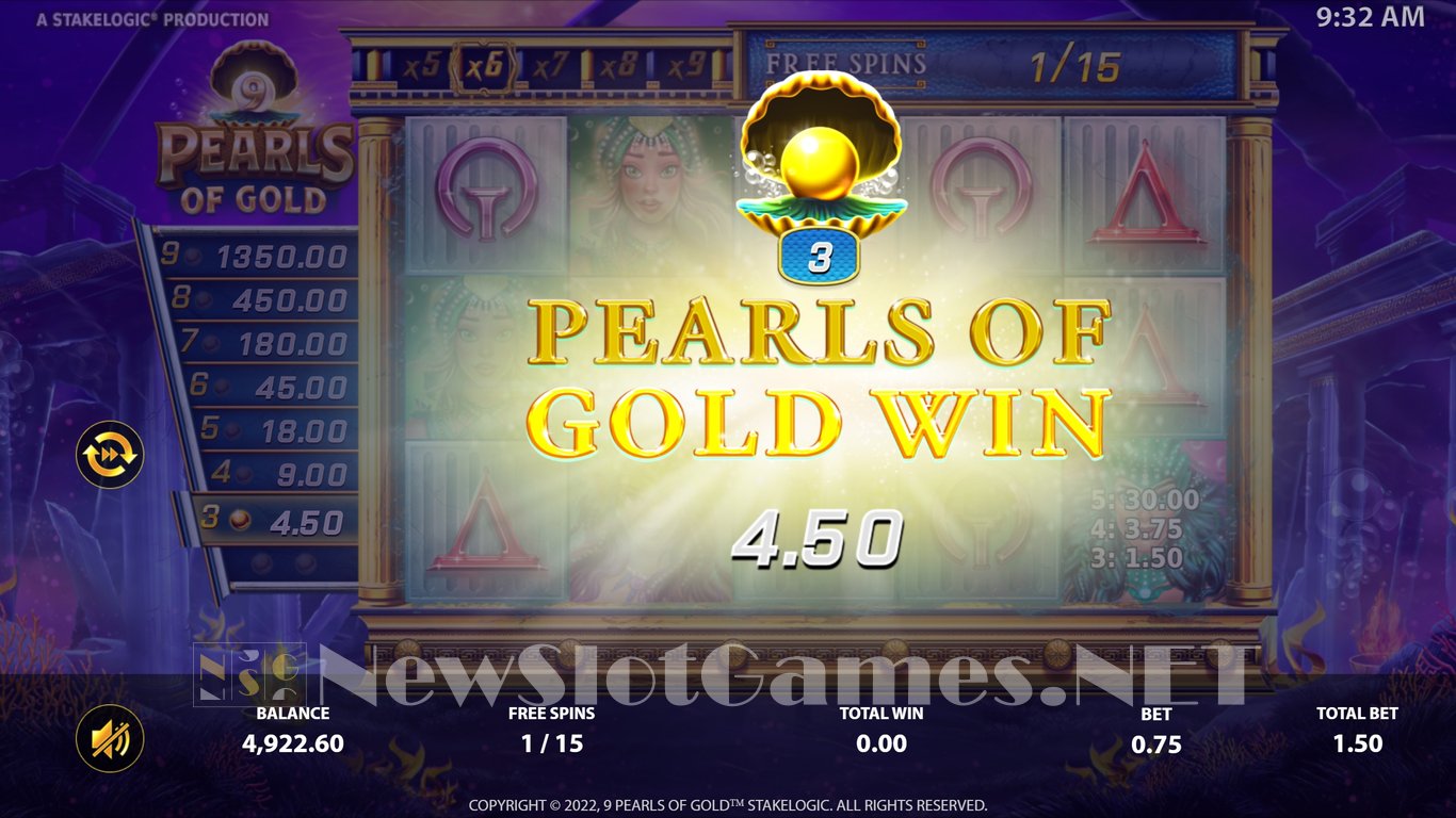Pearls of Gold Slot Slot Image in Demo - pic. 12