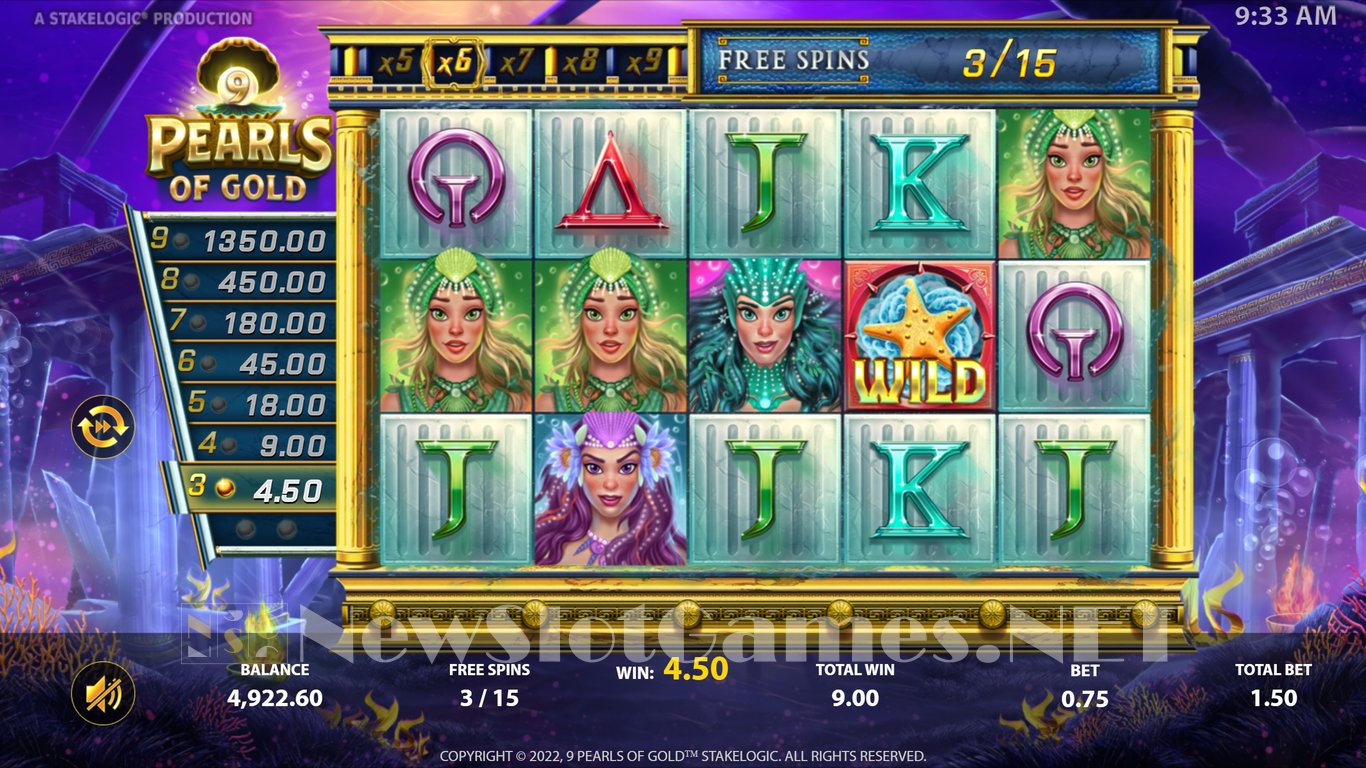 Pearls of Gold Slot Slot Image in Demo - pic. 13