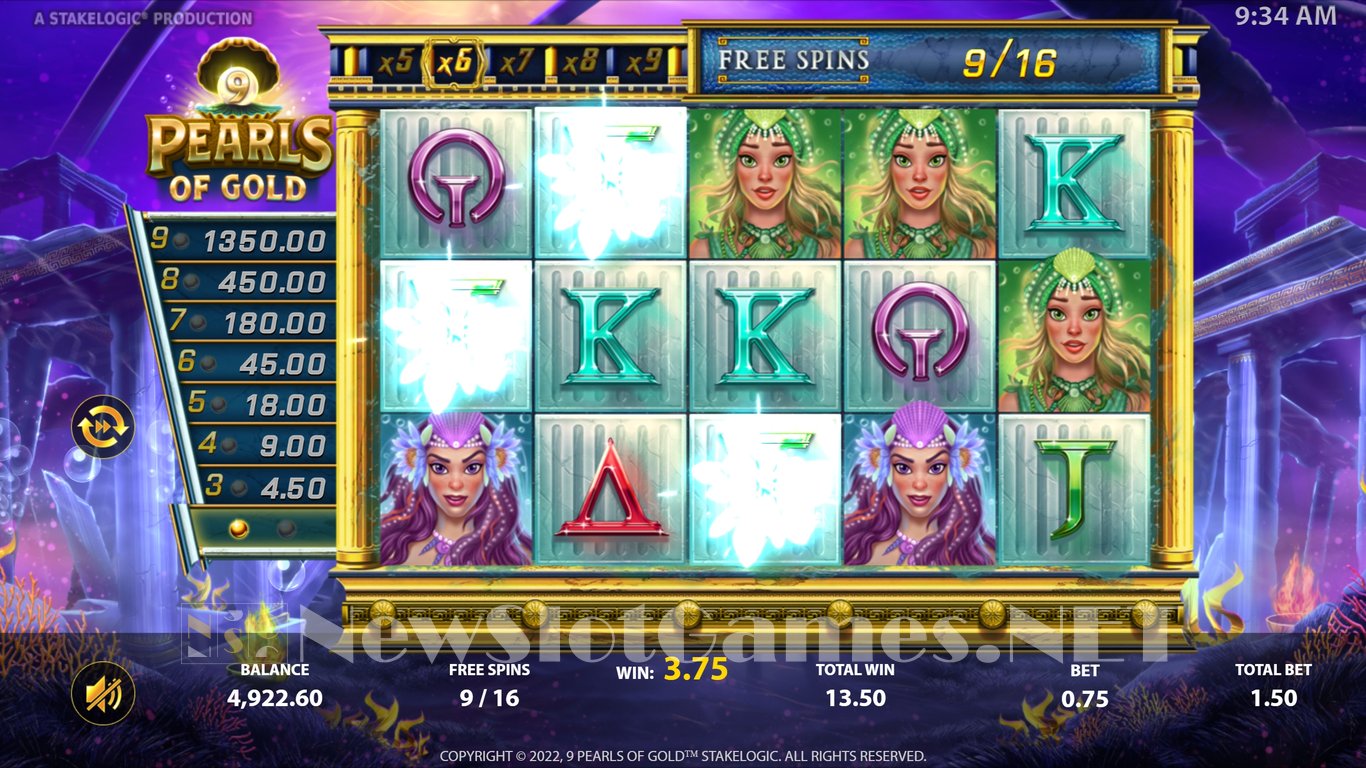 Pearls of Gold Slot Slot Image in Demo - pic. 14