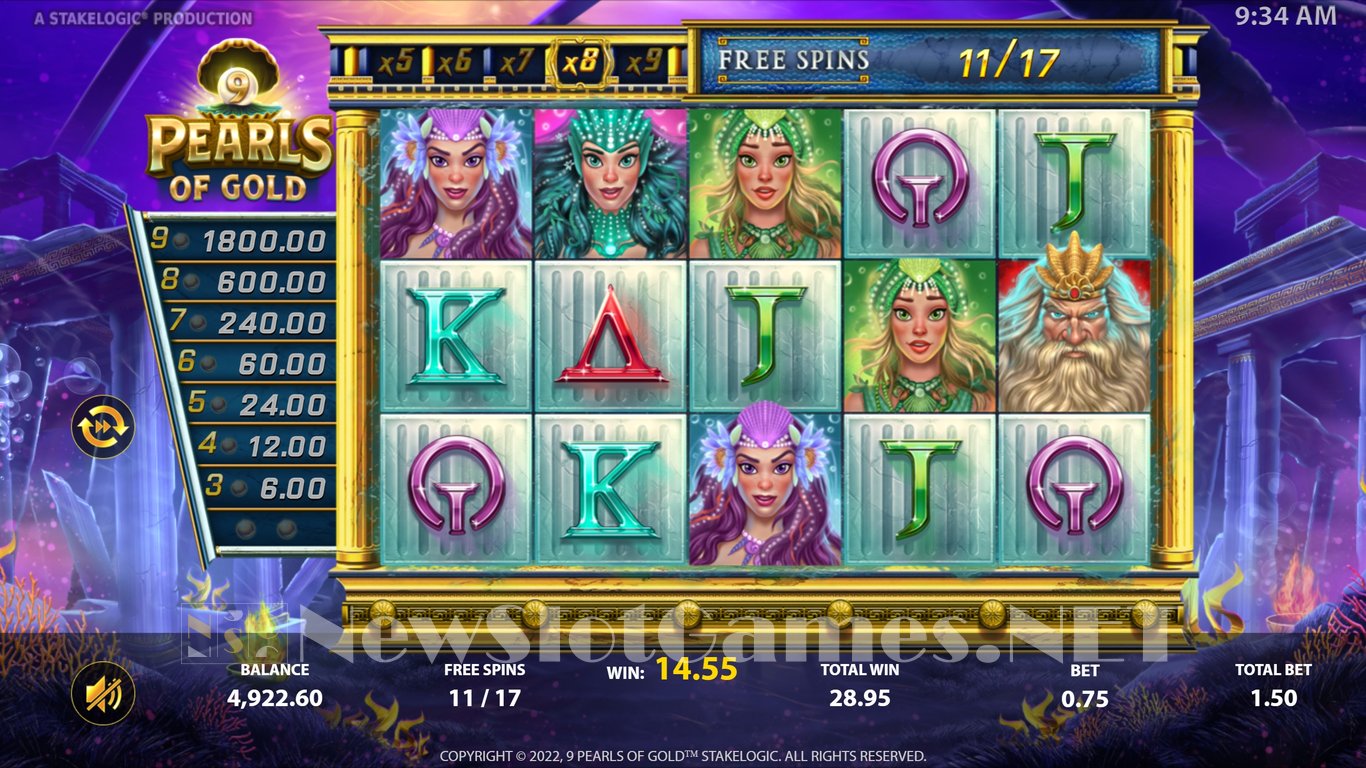 Pearls of Gold Slot Slot Image in Demo - pic. 15