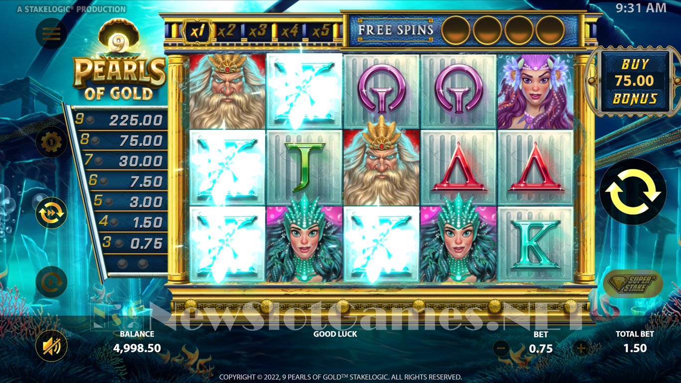 Pearls of Gold Slot Slot Image in Demo - pic. 2
