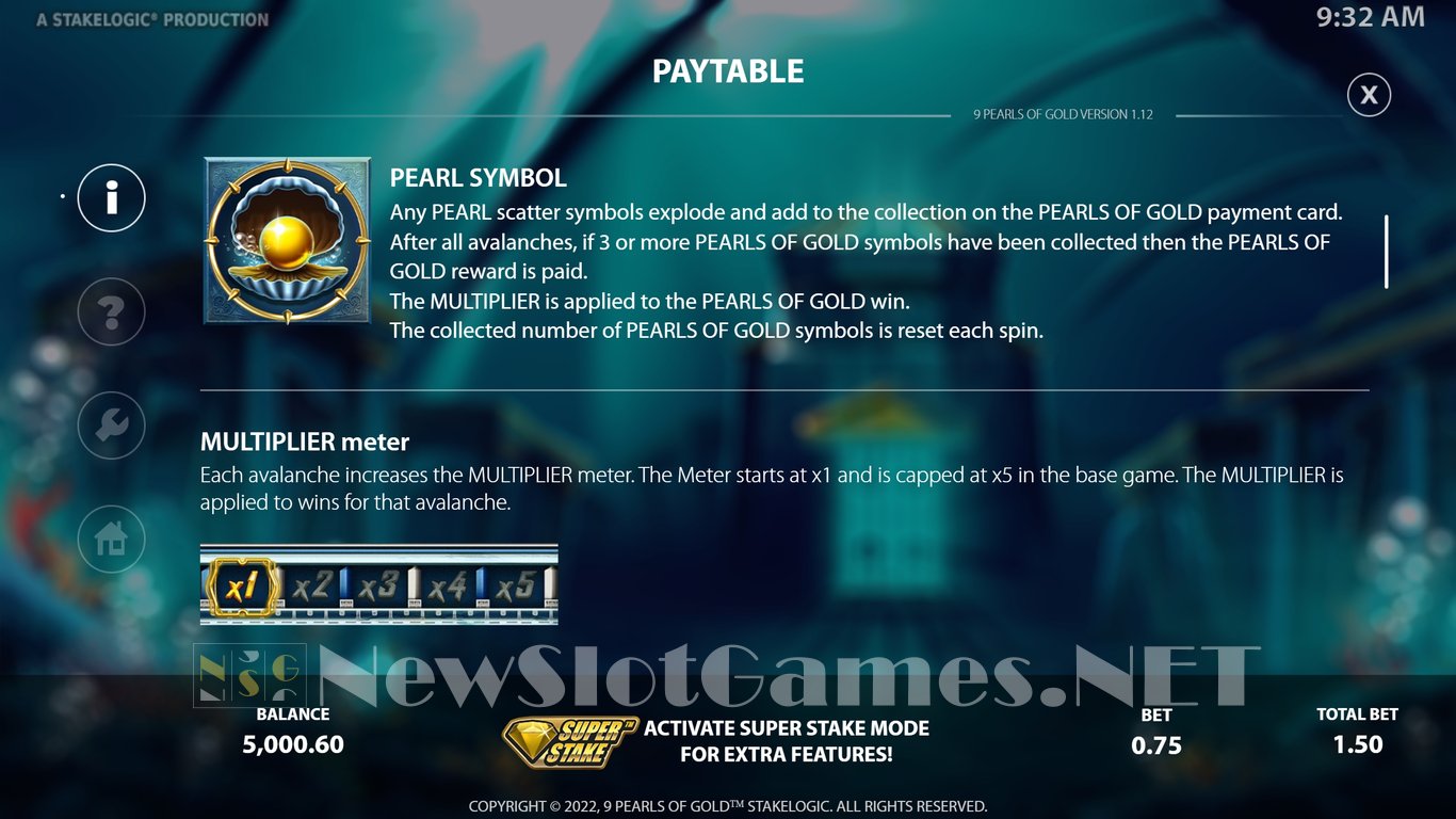 Pearls of Gold Slot Slot Image in Demo - pic. 5