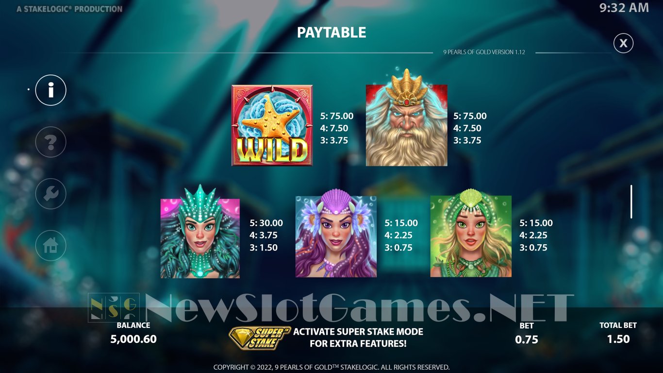 Pearls of Gold Slot Slot Image in Demo - pic. 6