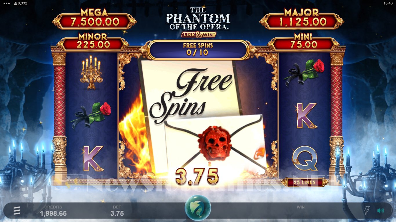 Phantom of the Opera Link & Win Slot Slot Image in Demo - pic. 5