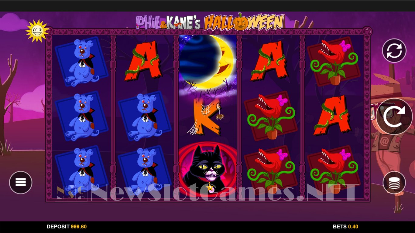 Phil and Kanes Halloween Slot Demo Image