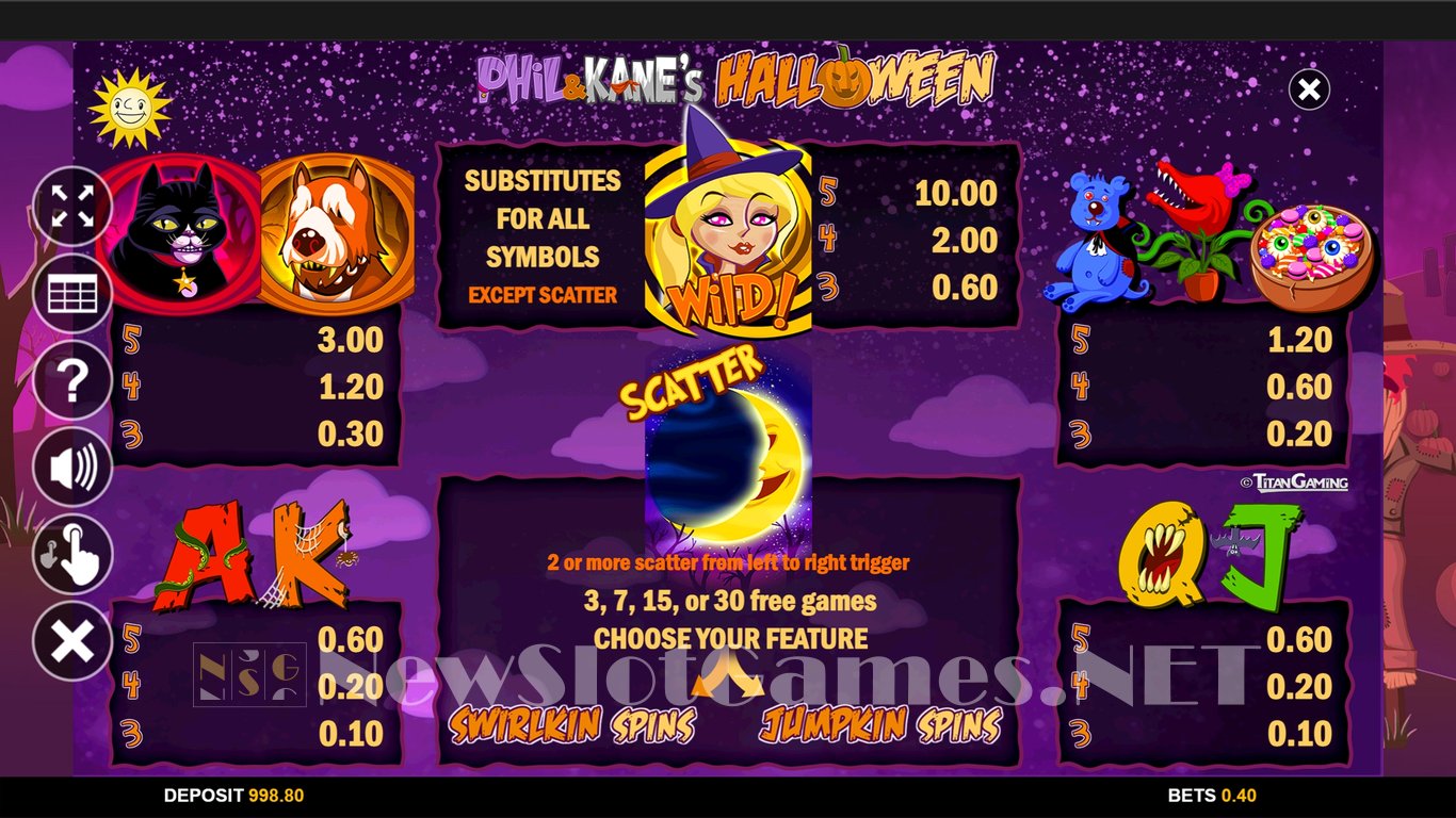 Phil and Kanes Halloween Slot Slot Image in Demo - pic. 5