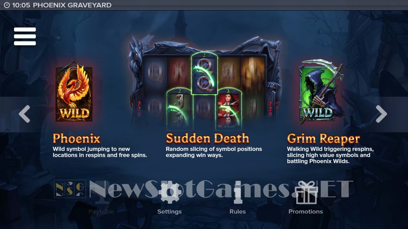 Phoenix Graveyard Slot Slot Image in Demo - pic. 10