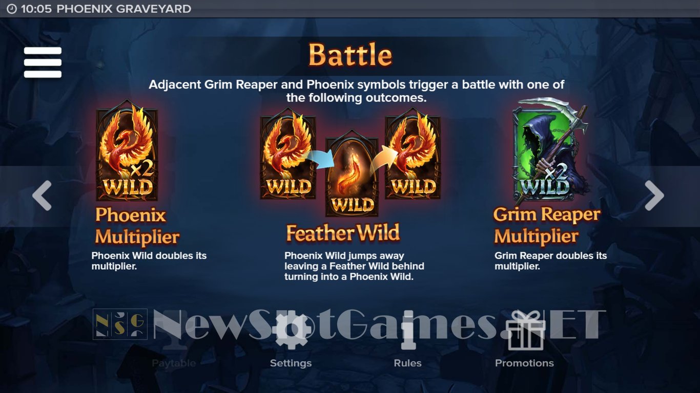 Phoenix Graveyard Slot Slot Image in Demo - pic. 11