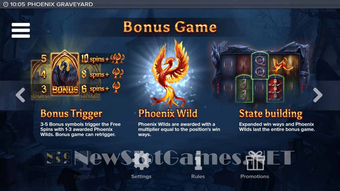 Phoenix Graveyard Slot Slot Image in Demo - pic. 12