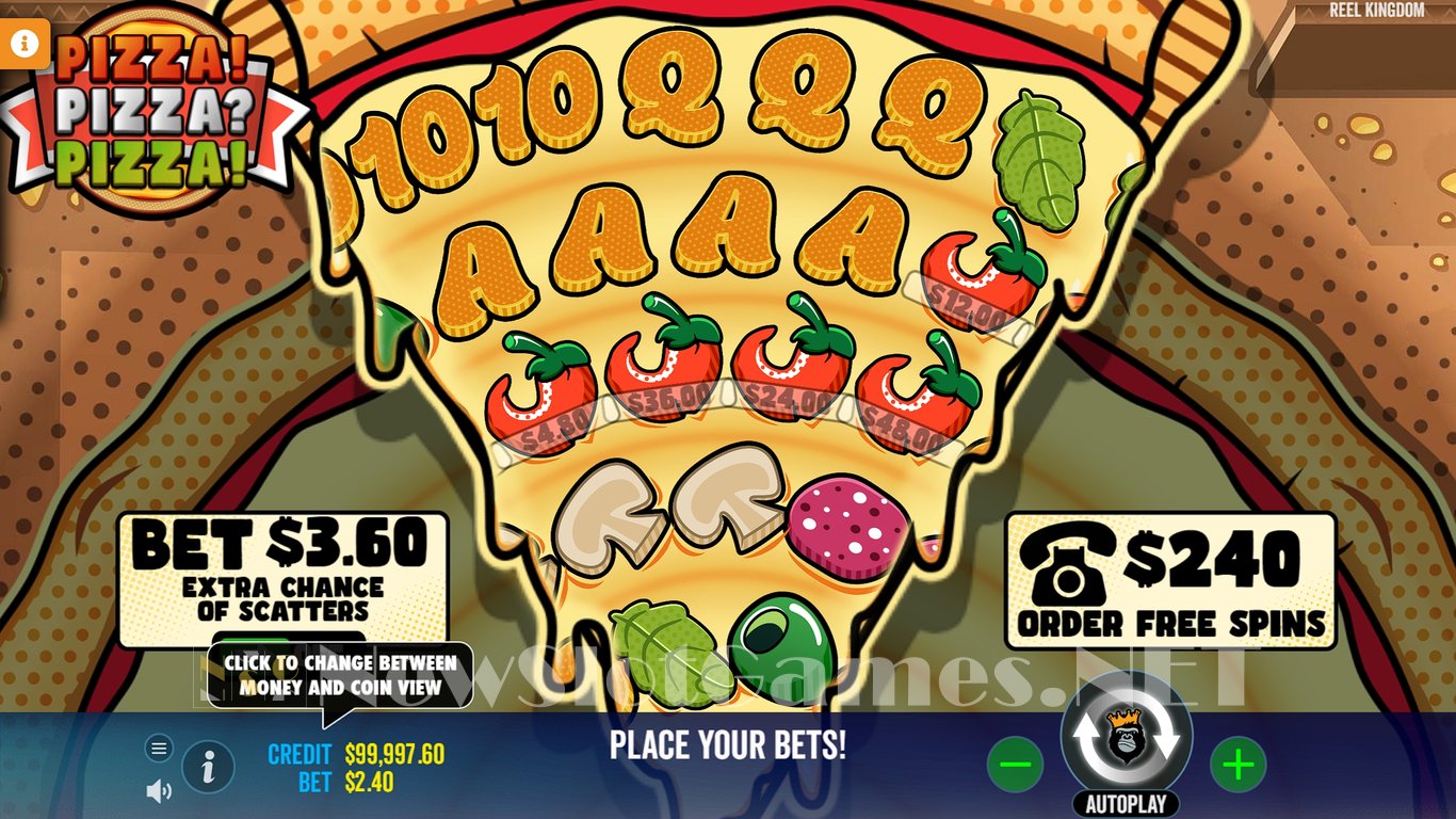 PIZZA! PIZZA? PIZZA! Slot Slot Image in Demo - pic. 2
