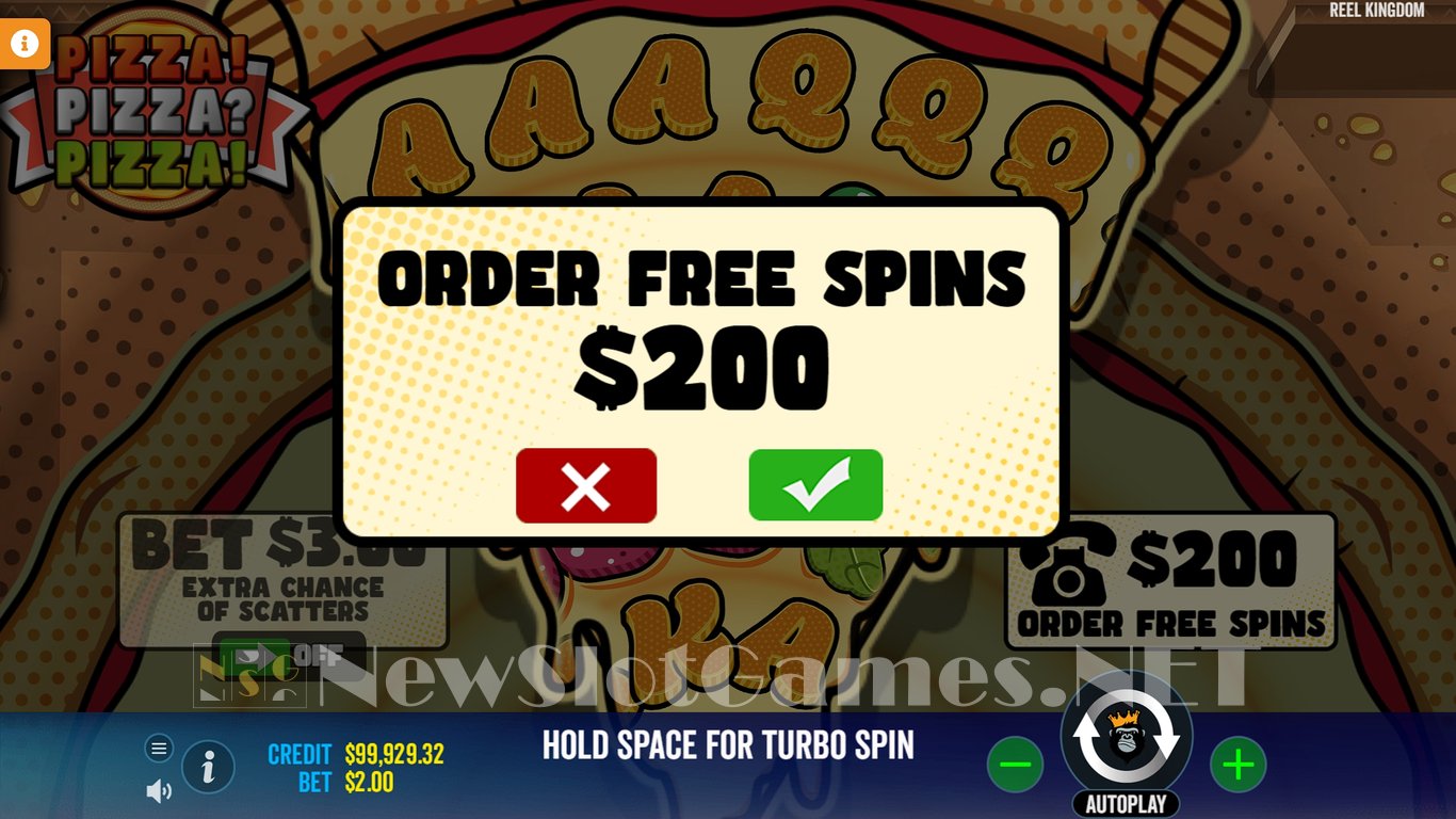 PIZZA! PIZZA? PIZZA! Slot Slot Image in Demo - pic. 7