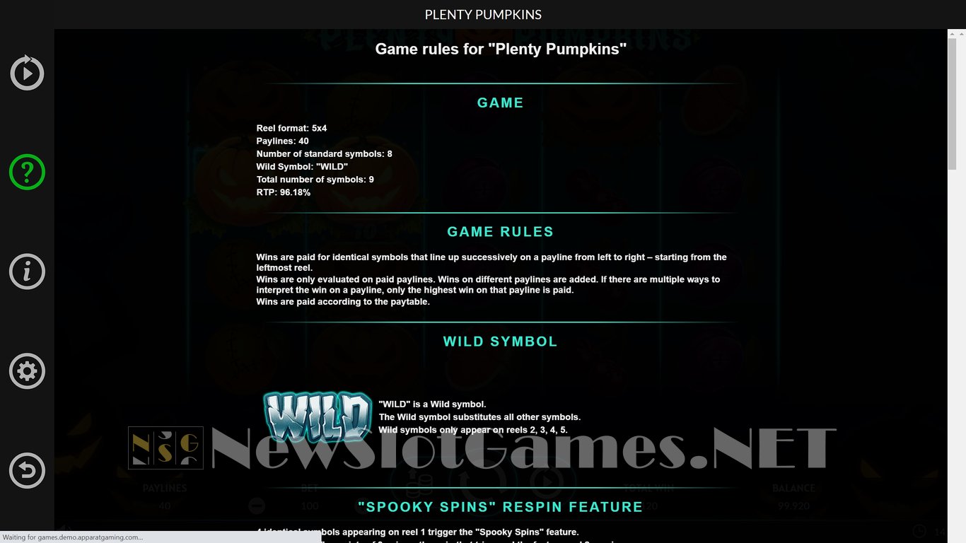 Plenty Pumpkins Slot Slot Image in Demo - pic. 4