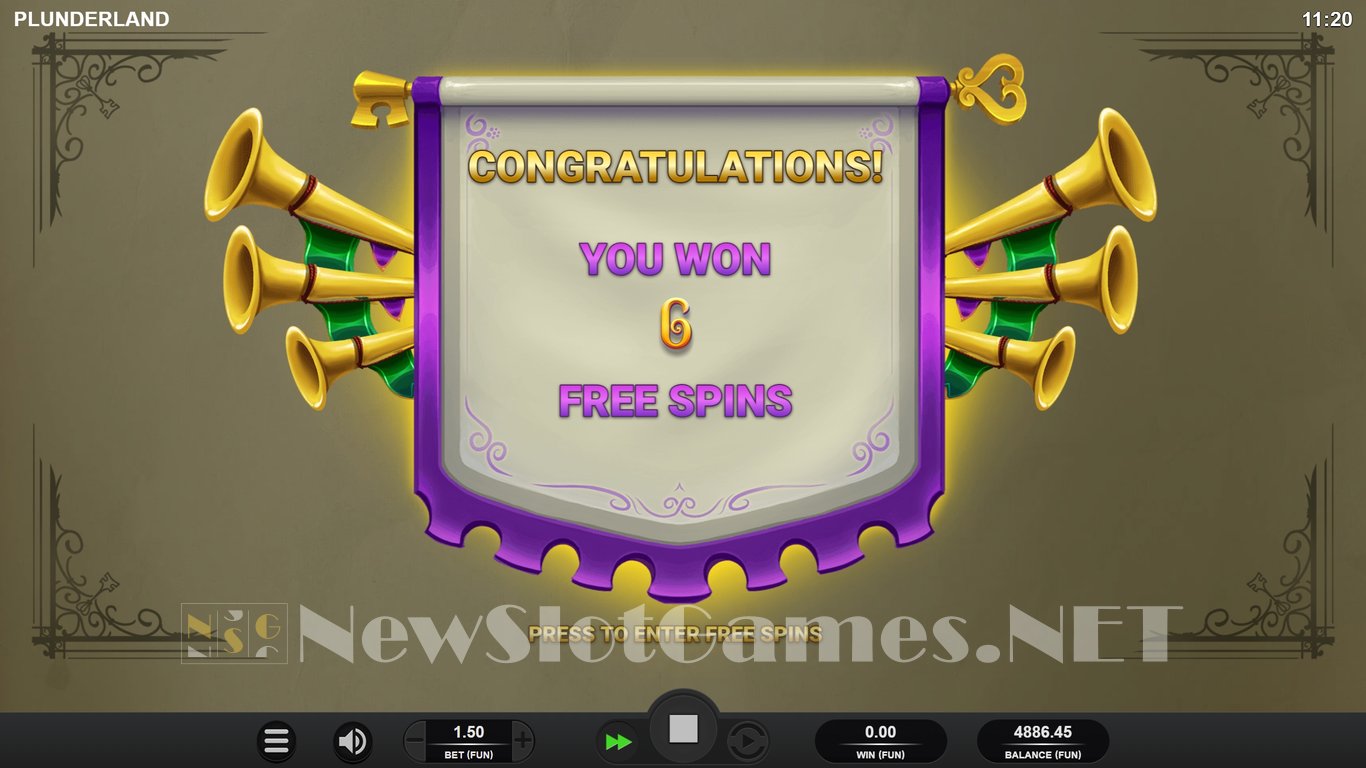 Plunderland Slot Slot Image in Demo - pic. 12