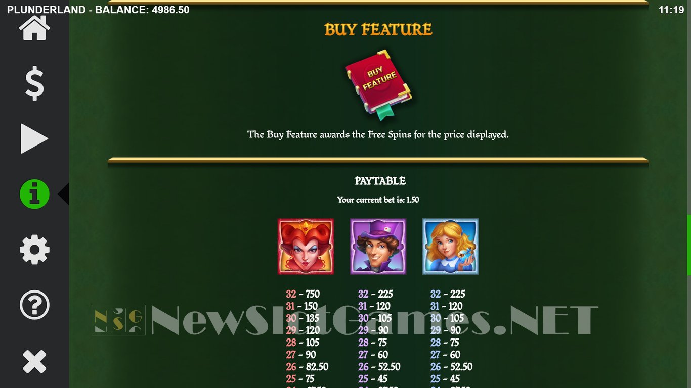 Plunderland Slot Slot Image in Demo - pic. 6