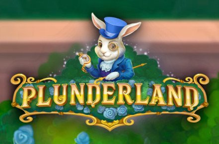 Plunderland Slot Logo
