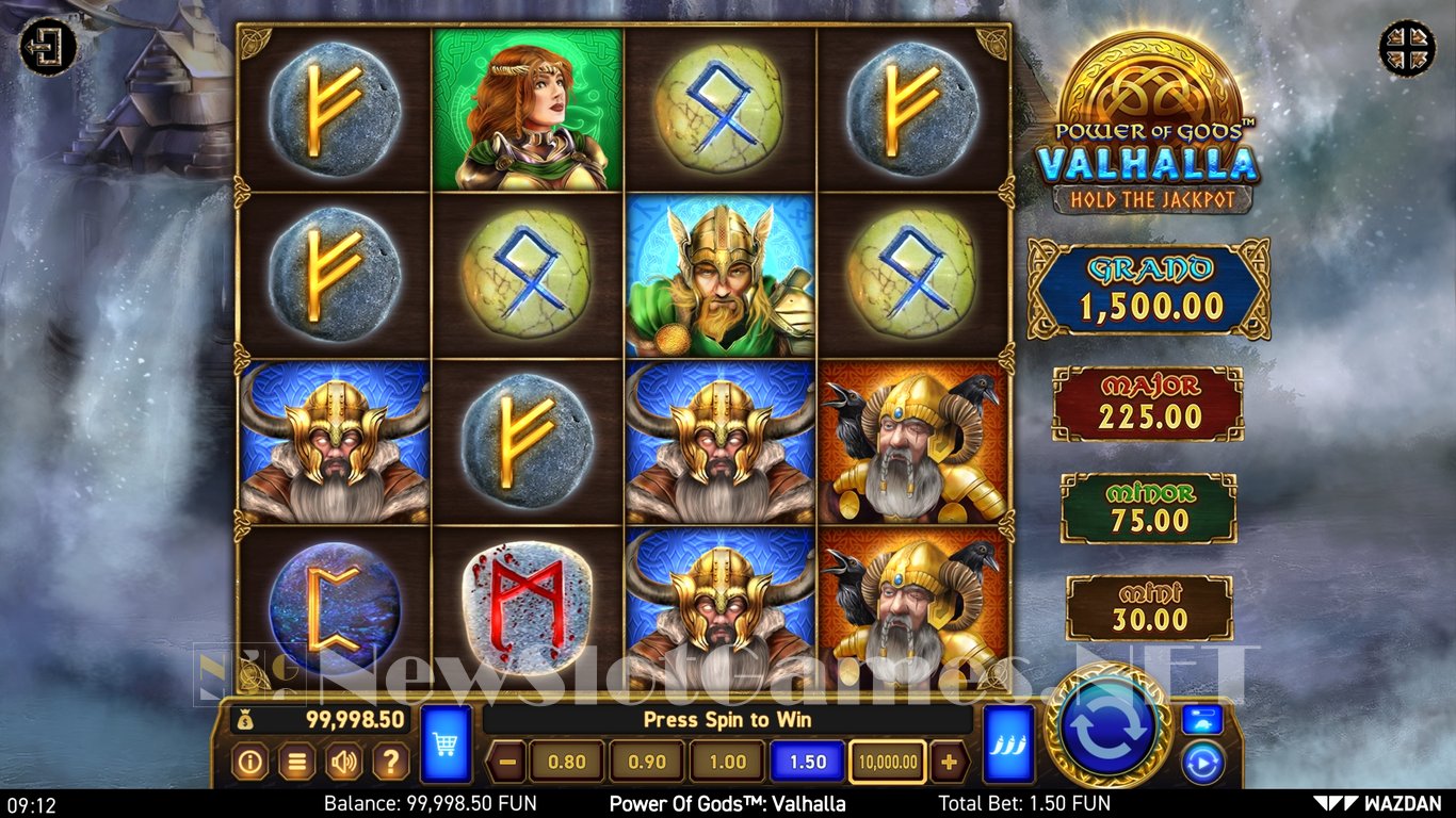 Power of Gods: Valhalla™ Slot Slot Image in Demo - pic. 2