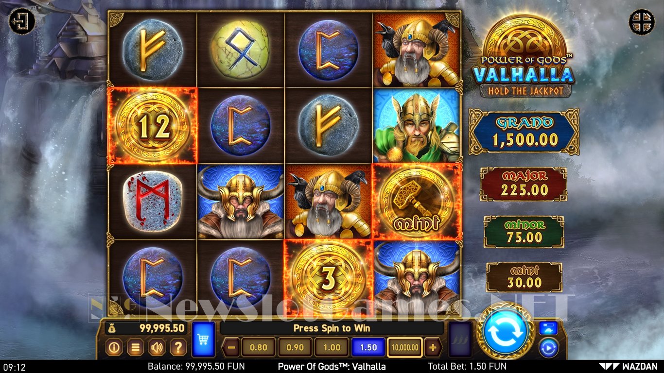 Power of Gods: Valhalla™ Slot Slot Image in Demo - pic. 3