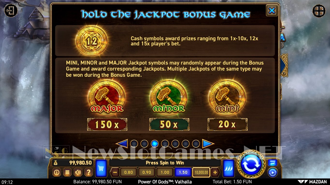 Power of Gods: Valhalla™ Slot Slot Image in Demo - pic. 9